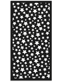 

Big Picture®Carpet Vinílica Stars black Color | Kitchen carpet Vinílica | Vinyl Lounge | PVC | Carpet mats carpet