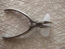 MR.GREEN-cortauñas superafilada de acero inoxidable, alta calidad, para cutículas, uñas postizas, pedicura