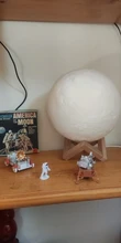 Moon-Lamp Globe Night-Light Bedroom 3d-Print Home-Decor Children Gift Creative Galaxy