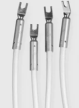 Tech servizio di musica-Demark Argento Flusso altoparlante Cavo 1 set / 4 pcs