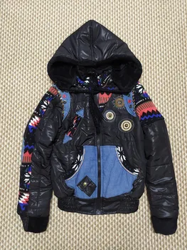 

D00793 jacket for girl black Signet (128-158) (152)