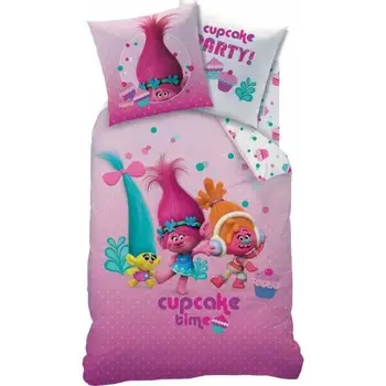 

TROLLS child duvet cover 140x200 cm