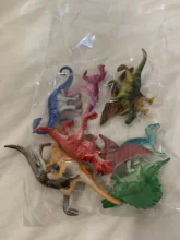 10 unids/lote Mini modelo de dinosaurio de los niños juguetes educativos pequeña simulación Animal figuras juguetes de los niños para niño regalo
