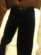 Pantalones de pana sueltos para hombre, joggers de mediana edad para hombre, pantalones casuales de pana para otoño e invierno, 2017