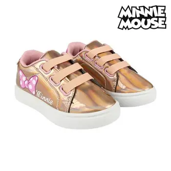 

Children’s Casual Trainers Minnie Mouse Golden Pink