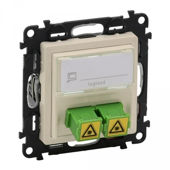 

Legrand Valena life SL. bone optical socket for single fiber optic cab. SC/APC from persons. Pan. 753230