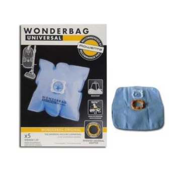 

Universal Replacement Bag for Vacuum Cleaner Rowenta WB406120 6 L (5 uds)