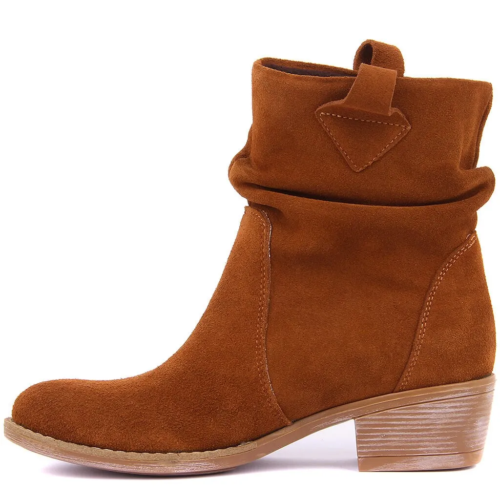 Najtaniej Sail Lakers Tan zamszowe buty z prawdziwej skóry kobiet klin jesień buty zimowe buty kobieta moda walki damskie buty na co dzień damskie buty do kostki zapatos rozmiar 36 40 de mujer туфли женские