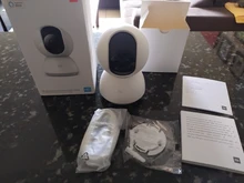 Xiaomi-minicámara de seguridad Mijia 360 ° para el hogar, cámara de seguridad inalámbrica con Wifi, 1080P, HD, infrarroja, visión nocturna, CCTV, Hogar Inteligente