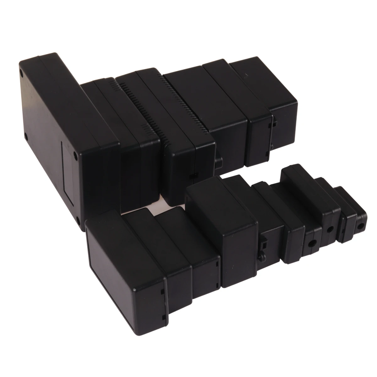 Electronic Enclosure Case 2PCS Waterproof ABS Plastic Project Box Storage Housing Instrument Enclosure DIY Supplies