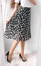 Mozuleva-faldas de gasa de cintura alta para mujer, faldas informales con estampado Floral, falda Maxi para la playa de talla grande S-3XL, primavera y verano, 2021