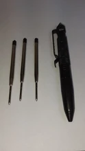 Bolígrafo táctico de defensa, bolígrafo militar antideslizante de aluminio, cabeza de acero de tungsteno, bolígrafo de autodefensa, rompevidrio, Kit de supervivencia