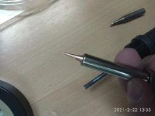 5 unids/lote cobre puro 900M-T punta para soldador soldadura libre de plomo consejos cabeza de soldadura BGA soldadura herramientas