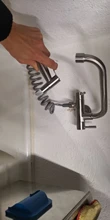 Spray-Gun Kitchen-Faucet Wall-Mounted Single-Cold-Water-Tap 304-Stainless-Steel Bidet