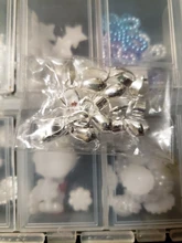 10 unids/lote de cierre de Clip para colgante, hebilla de semillas de melón, abalorio de cobre para Conector colgante, cuentas, accesorios de joyería, componente de joyería artesanal