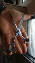 Herramienta de estilismo para corte y adelgazamiento, tijeras de acero inoxidable para salón, tijeras de peluquería, dientes planos regulares, 6 pulgadas