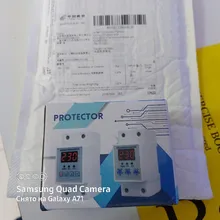 Under-Voltage-Protective-Device Relay Protector Current Din Rail 63A Over-Voltage Dual-Display