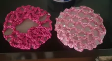 Cubierta de moño para mujer, Red para el pelo, patinaje de baile de Ballet, Crochet, Fanchon, accesorios para la cabeza con estilo de diamantes de imitación