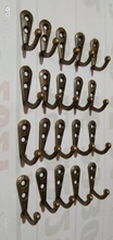 Zinc-Alloy-Hooks Towel Hanging Door Bronzed Antique Vintage for Durable And 10pcs Hat