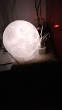 Moon-Lamp Globe Night-Light Bedroom 3d-Print Home-Decor Children Gift Creative Galaxy