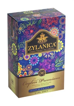 

Zylanica Ceylon Premium Tea, Earl Grey, Black leaf with bergamot, FBOP, 100 gr