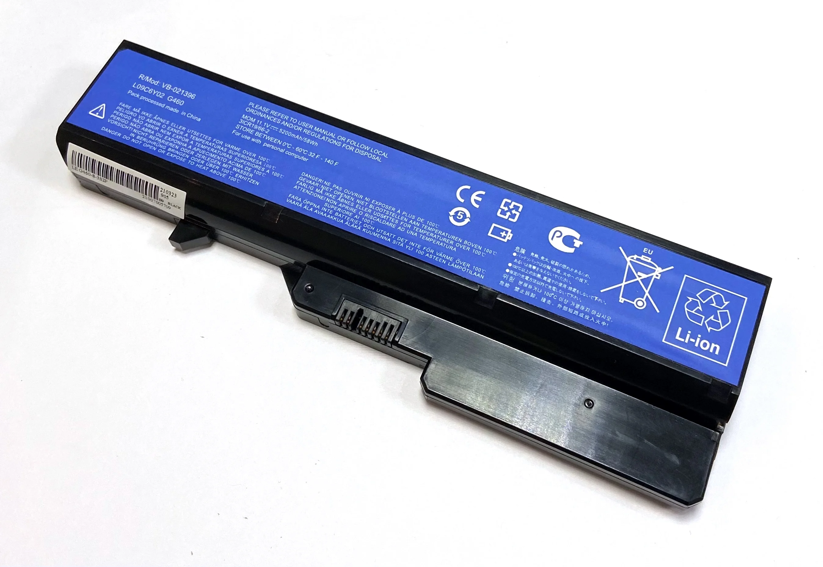 Батарея аккумулятор L09S6Y02 57Y6455 L09M6Y02 для ноутбука Lenovo G570 Z570 B570 G770 G780 | Компьютеры и