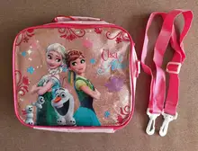 Disney 3 unids/set niños de dibujos animados de las niñas Elsa princesa mochilas lindo niños mochilas de los niños de la escuela bolsa