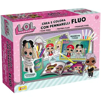 

L. o. L. Surprise-create and colors with markers Fluo
