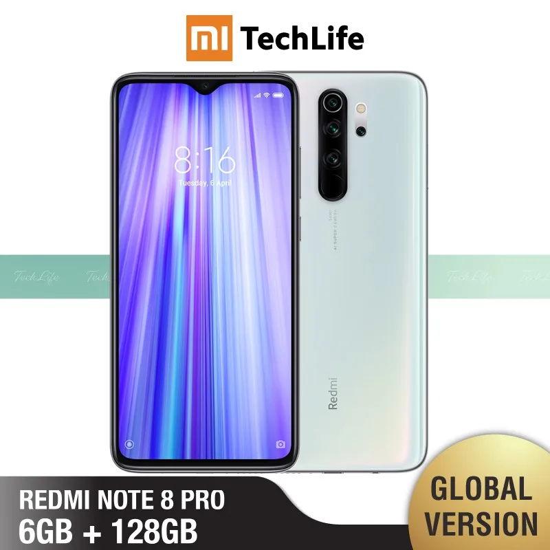  Global Version Xiaomi Note 8 Pro 128GB ROM 6GB RAM (Brand New / Sealed) note 8 pro note8pro note8