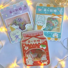 VanYi-adhesivo de papelería Kawaii, pegatinas coreanas de escritorio, dibujos animados, pegatina decorativa para uso diario, 45 Uds./PVC