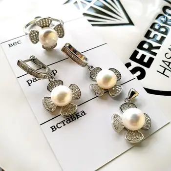 

Set silver jewelry