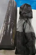 Estera de goma para yoga para hombre, 200cm x 90cm, grande, antideslizante, para ejercicio, gimnasio, 15MM de espesor