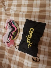 COPOZZ-Gafas de esquí de tamaño pequeño para niños, máscara antiniebla doble UV400, para esquiar, GOG-243