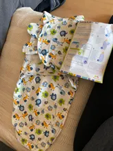 Bebé recién nacido Swaddle Wrap Parisarc 100% de algodón suave Bebé Productos para bebé recién nacido manta & envoltura envolver Manta, saco de dormir