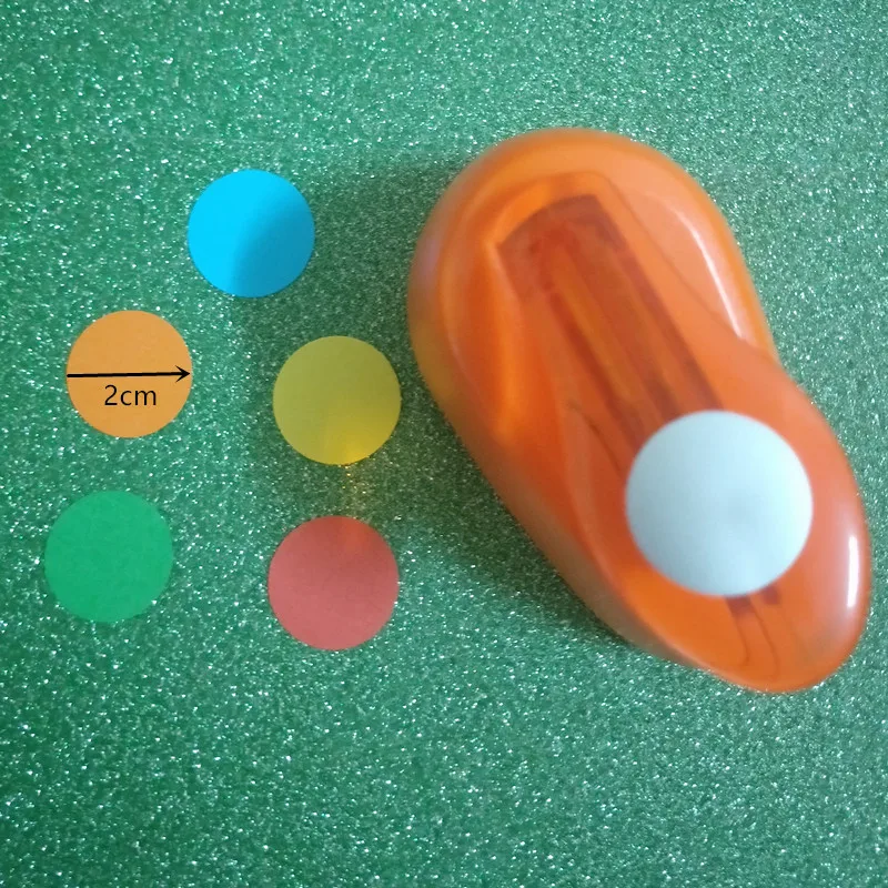 2cm circle craft punch 20mm round paper puncher Hole Punch Kids scrapbook cutter