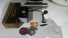 CAFETEIRA-FILTER Capsule Refillable Classic-Machine Stainless-Steel Icafilas Caffitaly