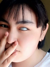 Lentes de contacto de Color Sharingan, lentes de contacto de Cosplay de Anime para Uchiha Hatake Sasuke Kakashi, lentillas de colores para ojos/par