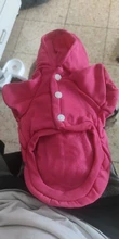 Ropa con estampado de dibujos animados para perro, abrigo cálido para invierno, chaqueta para perros pequeños, Chihuahua, Bulldog Francés, disfraz de peluche, ropa para mascotas