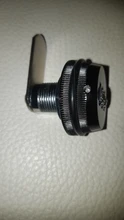 Cerradura de buzón de correos con combinación de 3 dígitos, candado con lengüeta rotativa de 7/8 pulgadas para cajón de armario
