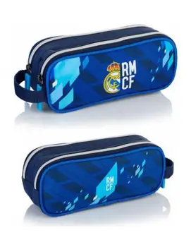 

▷ CASE PENCIL POUCH DOUBLE REAL MADRID