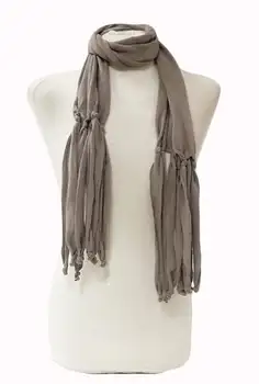 

Scarf women's in gray. Sagittarius.