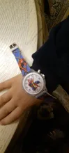Disney-Reloj de dibujos animados de la princesa Frozen para niños, pulsera de cuarzo con correa de silicona de dibujo niño y Spiderman