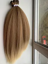 Nature Hair Weave 26Inch Synthetic Hair Extensions Yaki Straight Hair Bundles Ombre Brown Kinky Curly Hair Bundles Free Shipping