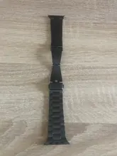 Correa de Metal de acero inoxidable para Apple Watch, pulsera de eslabones ultrafinos de 44mm, 40mm, 42mm y 38mm para IWatch Series 6 SE 5 4 3