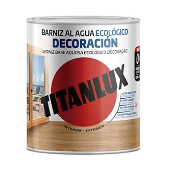 

Titanlux-eco-water varnish satin decoration… (250 ml, Oak)