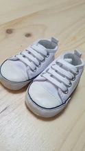 Zapatillas clásicas de lona para bebé, zapatos deportivos con estrella para recién nacido, para primeros pasos, antideslizantes