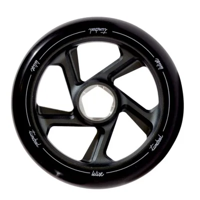 Колесо для самоката WISE 110Mm 88A Wheel Tundred - Black Самокаты и запчасти | Спорт развлечения