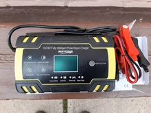 Car-Battery-Charger Lcd-Display Touch-Screen Lead-Acid Power-Charging-Wet Pulse-Repair