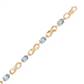 

Bracelet with Topaz and cubic zirconia article: b2020-00991156-bt