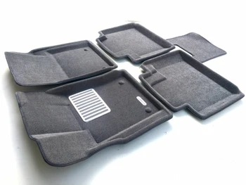 

Textile 3D mats euromat3d luxe in the salon for Jeep Grand Cherokee (2010-) () with metal heel